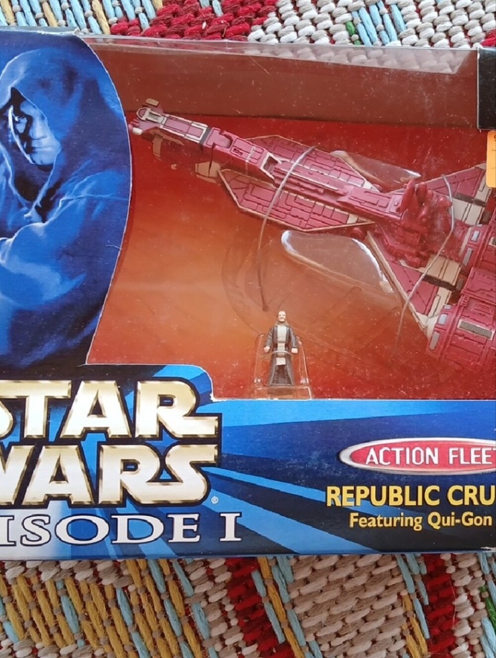 Star Wars Episode I Republic Cruiser Action Fleet Playset - Red